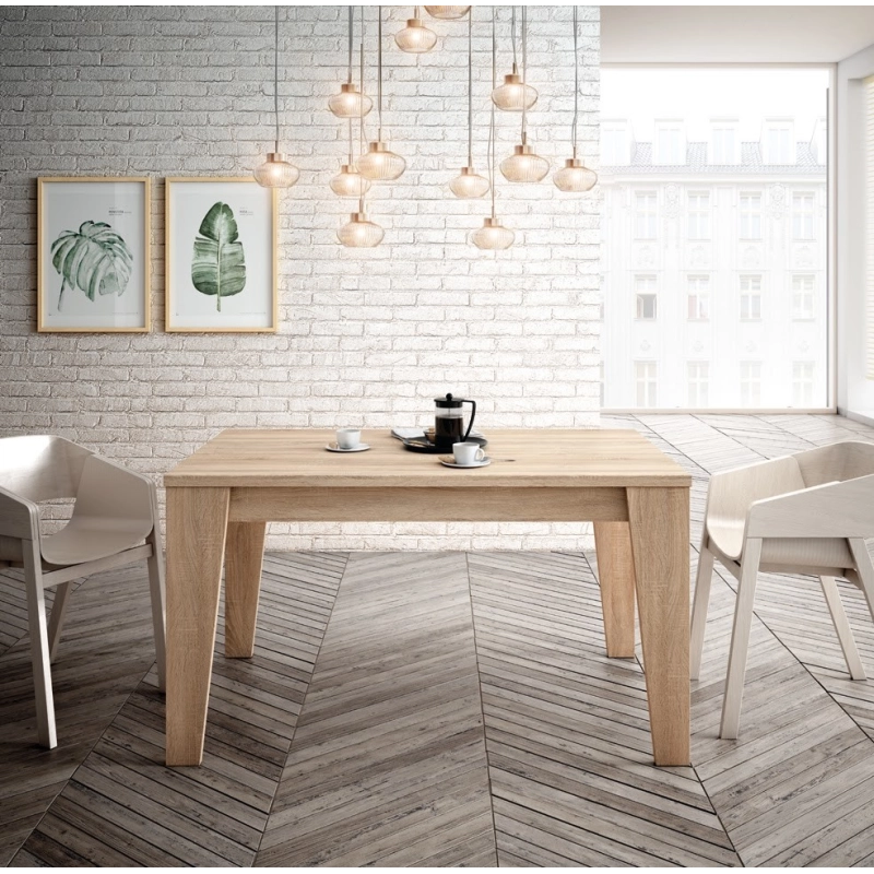 ACACIA straight extendable table