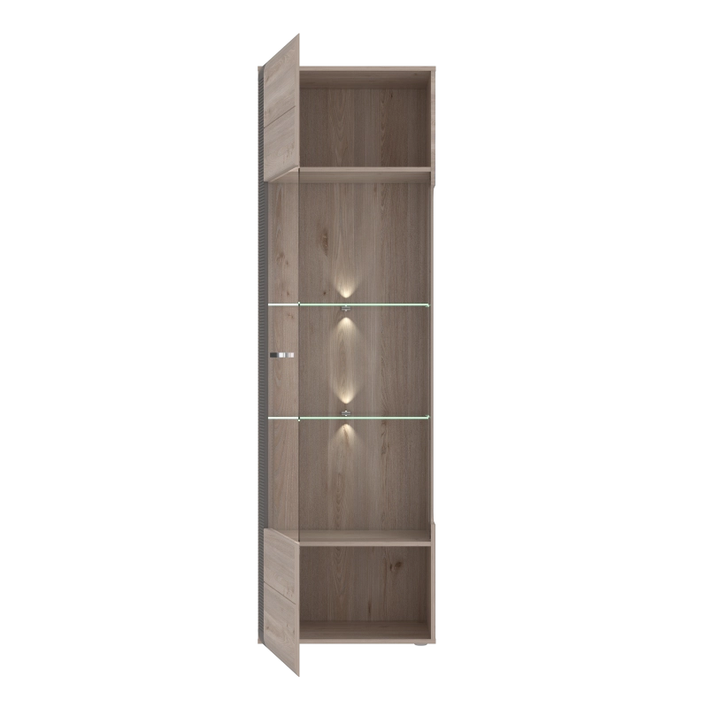 IVAN tall display cabinet
