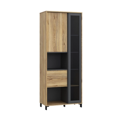 DIOGO tall display cabinet