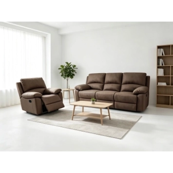 AMAZONAS sillon relax manual marrón