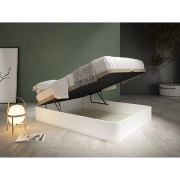 Canapé Abatible BORNEO 135x190 Blanco Lacado | Barimueble 2