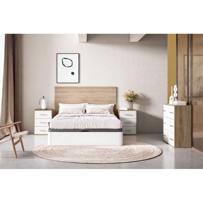 RODAS canapé 150x190 blanco