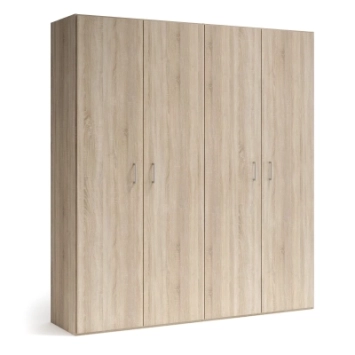 Armario FREYA 4 Puertas 197cm Roble Cambrian | Barimueble